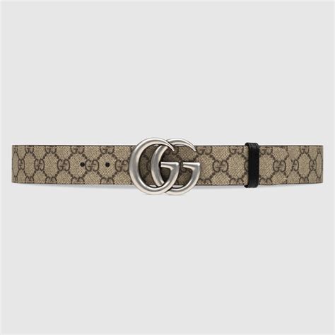 cintura gucci reversibile repliche|Cintura reversibile GG Marmont in Beige .